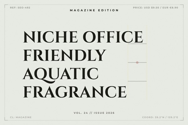 niche office friendly aquatic fragrance