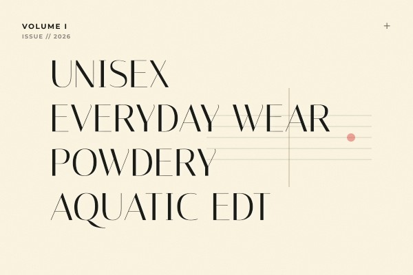 unisex everyday wear powdery aquatic edt
